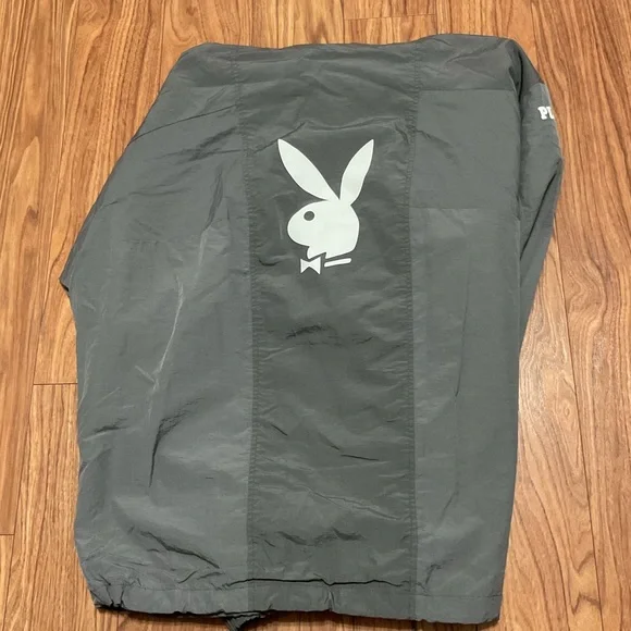 Pacsun playboy grey lightweight windbreaker